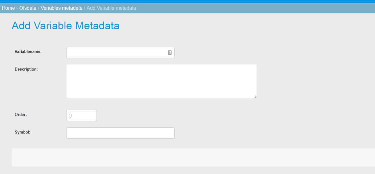Agregar variable metadata